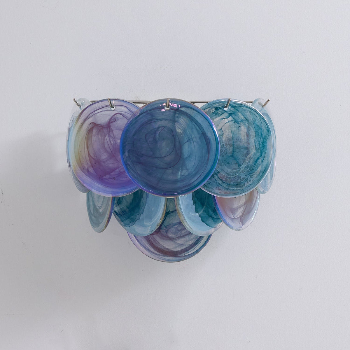 Gajin Disc Glass Indoor Wall Light