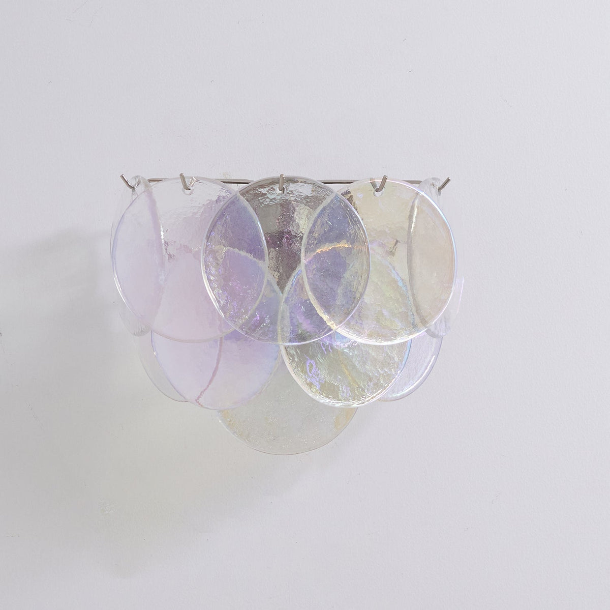 Gajin Disc Glass Indoor Wall Light