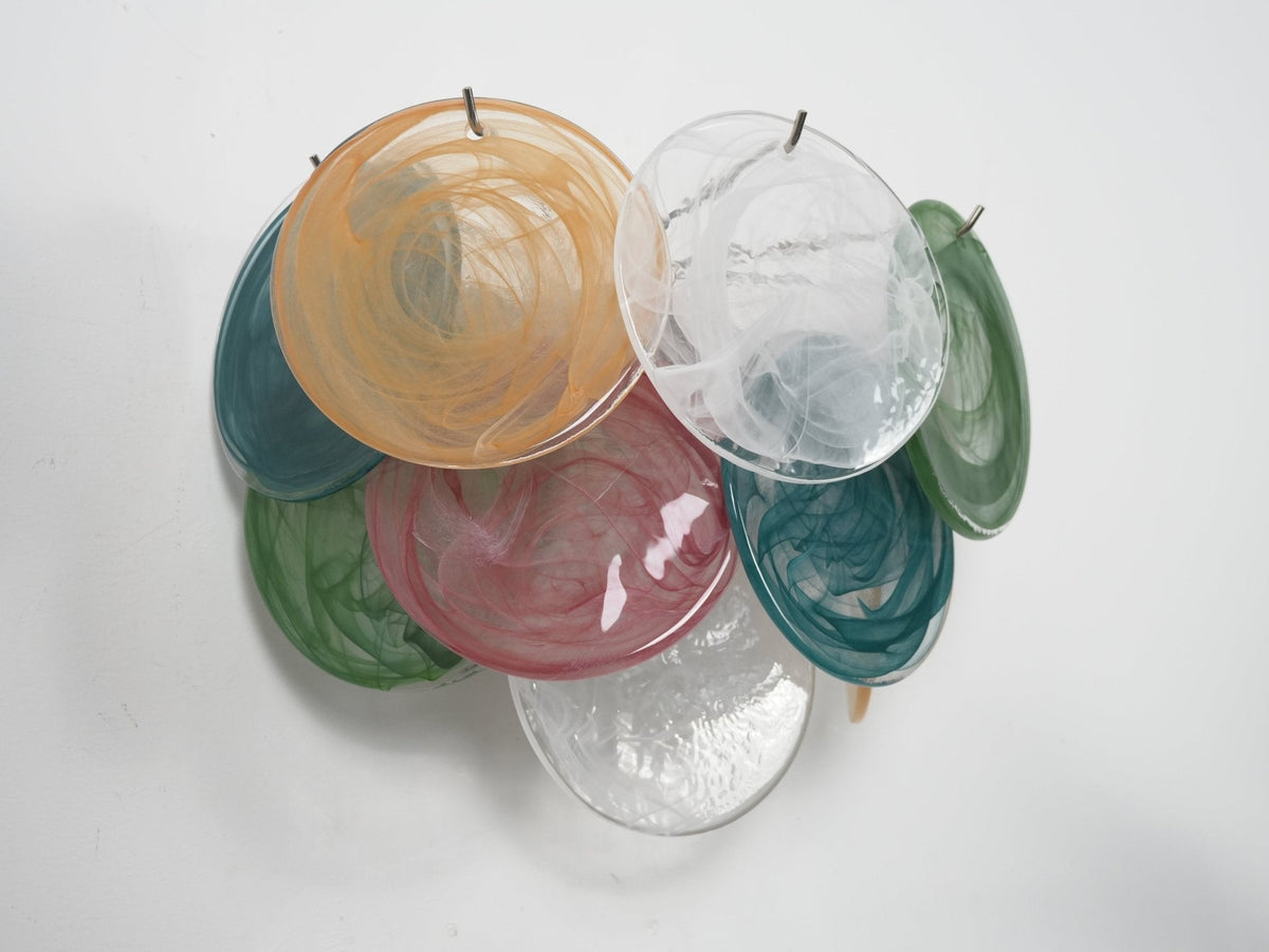 Gajin Disc Glass Indoor Wall Light