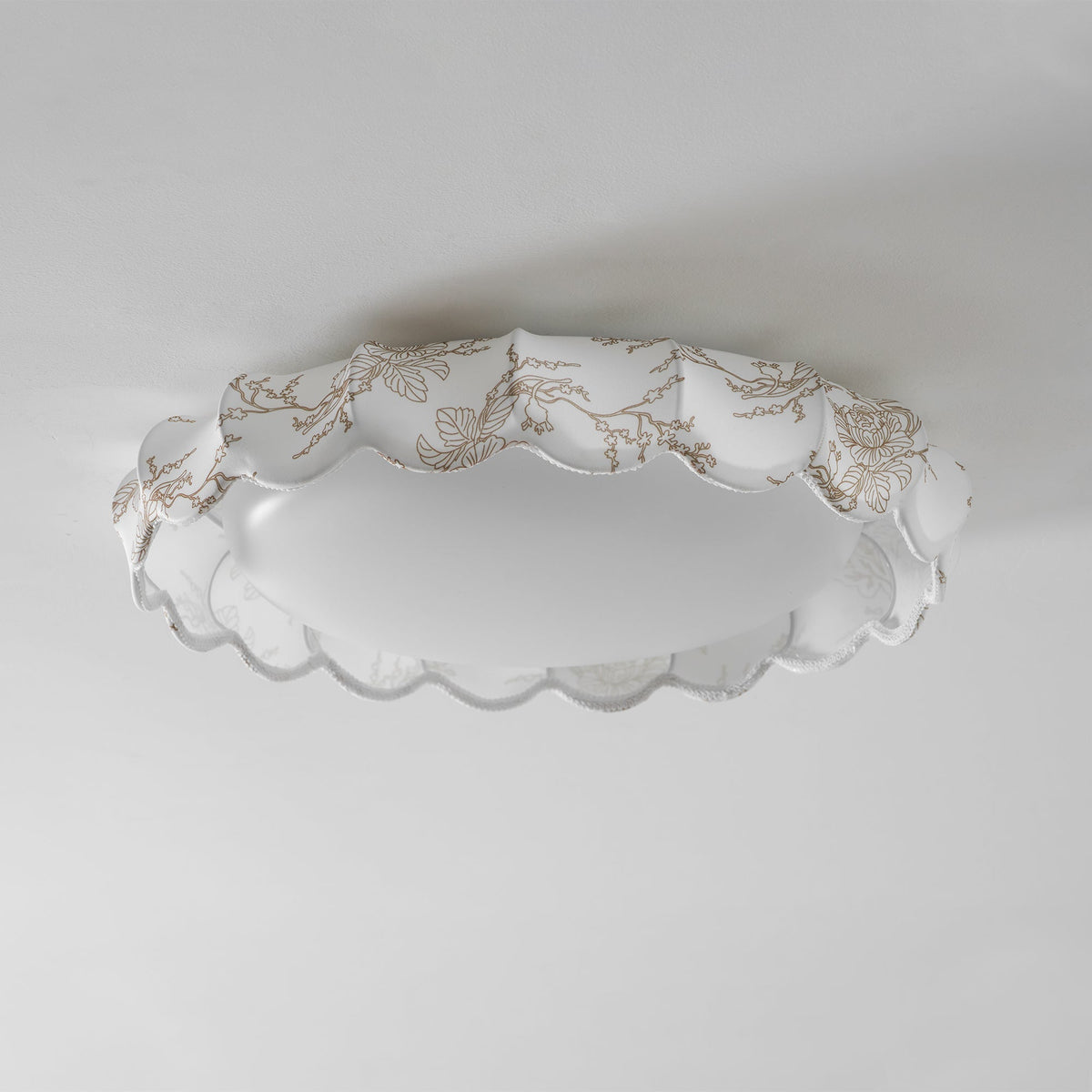 Fogan Lunaria Veil Flush Mount Ceiling Light