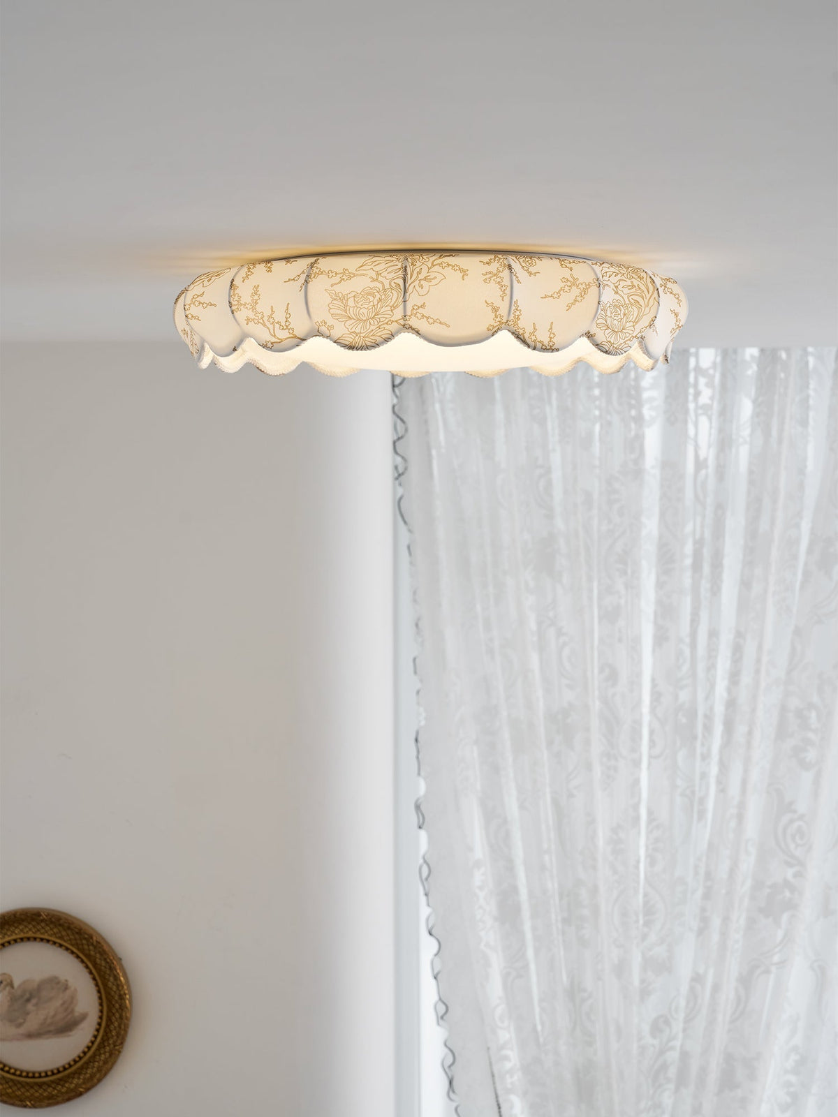 Fogan Lunaria Veil Flush Mount Ceiling Light