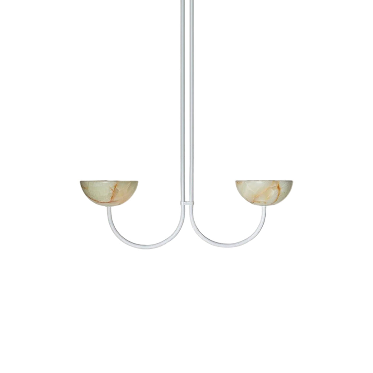 Hartvik Duo Pendant Lamp Alabaster