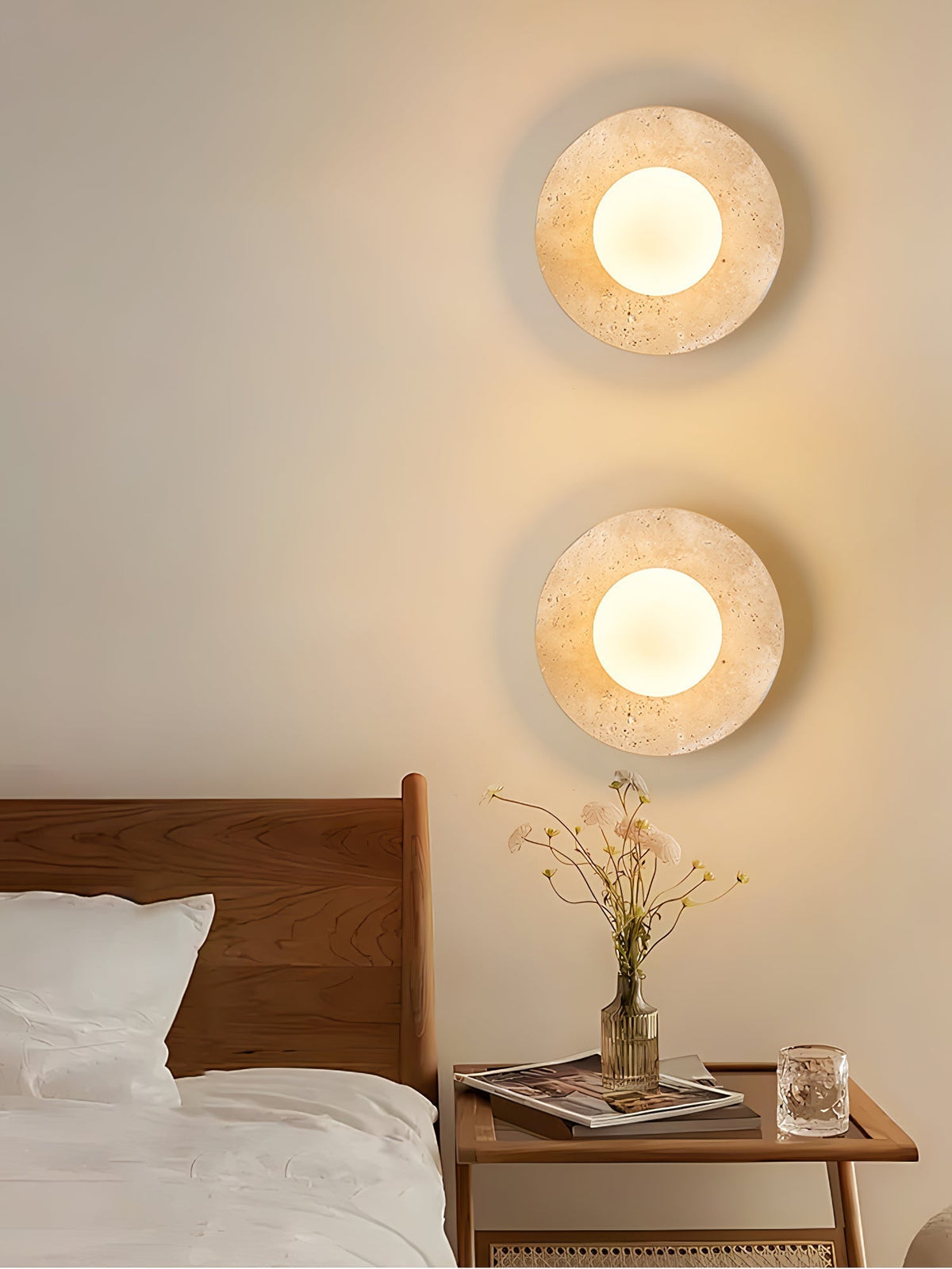 Sereella Travertine Ceiling Light