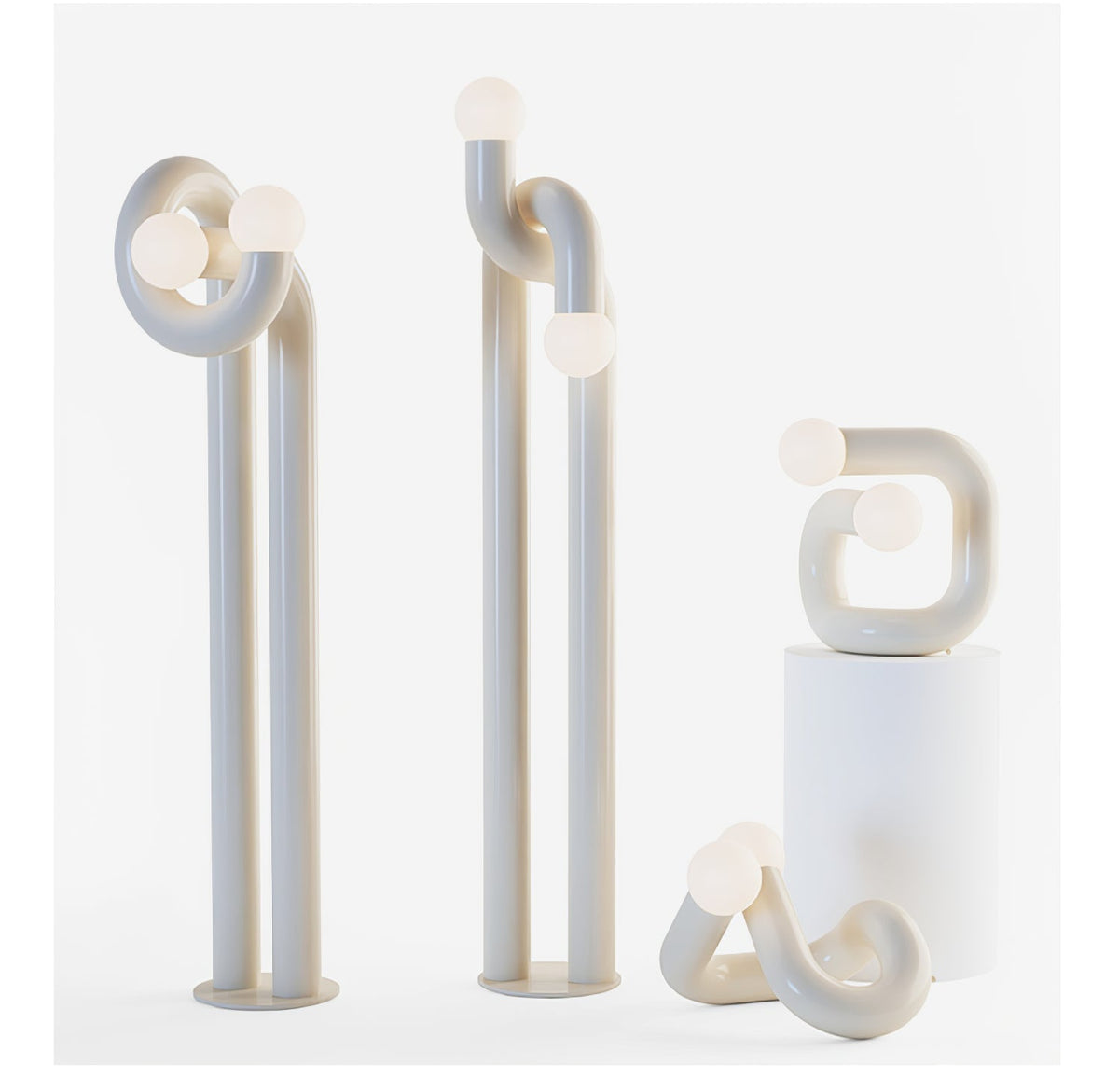 Arraeila Sculptural Floor Lamp
