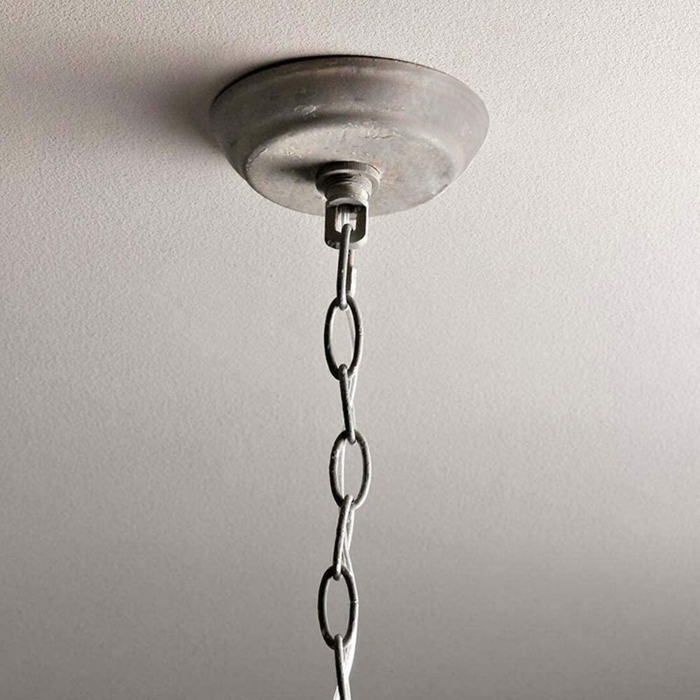 Soraaine Chandelier Retro Cage Grey Candle