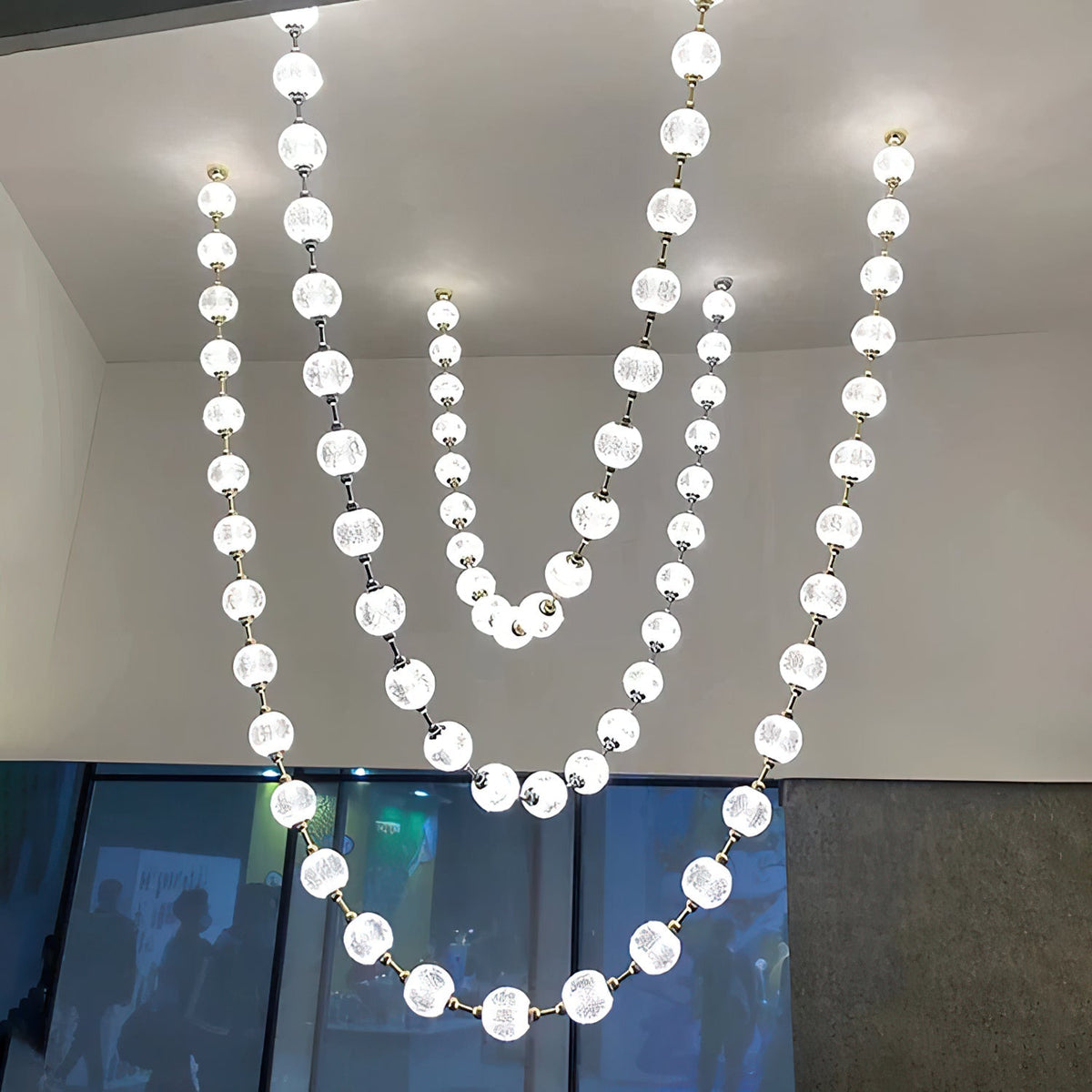 Esiena Strand Necklace Chandelier