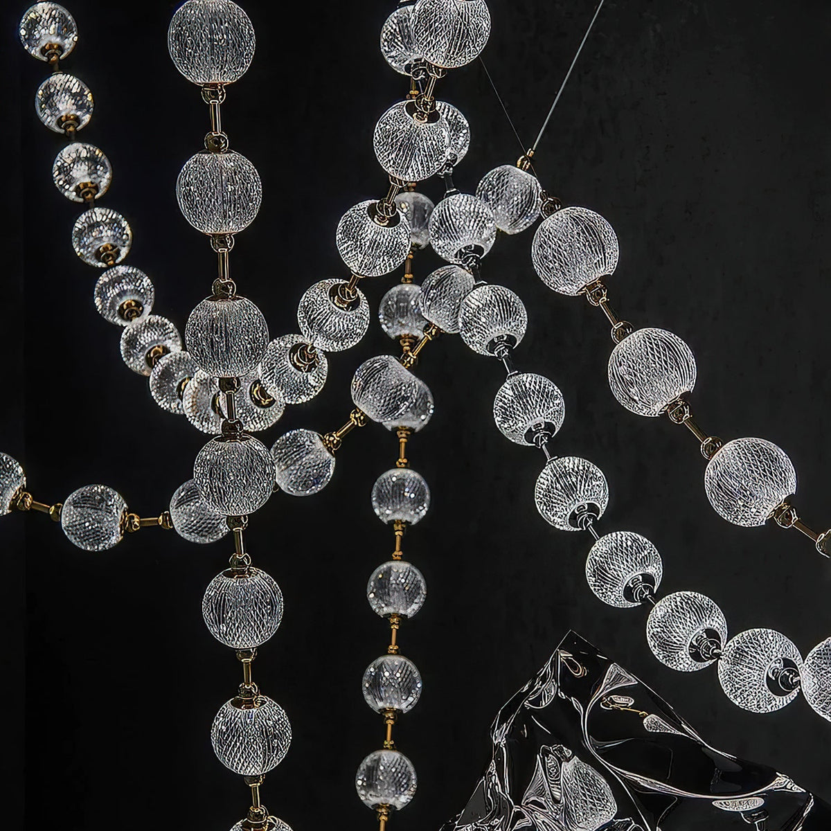 Esiena Strand Necklace Chandelier