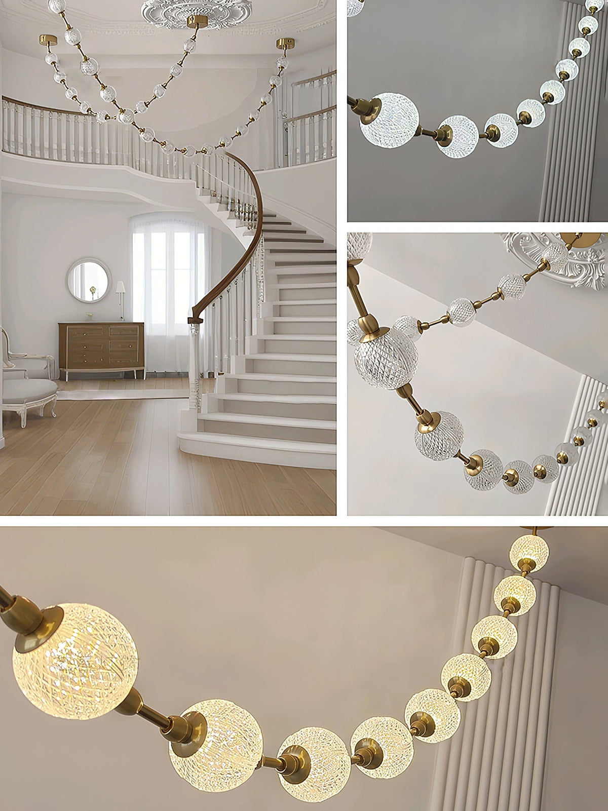Esiena Strand Necklace Chandelier