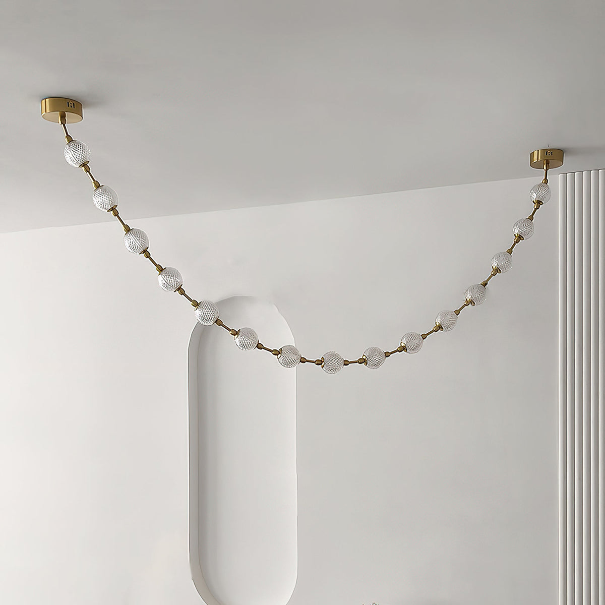 Esiena Strand Necklace Chandelier