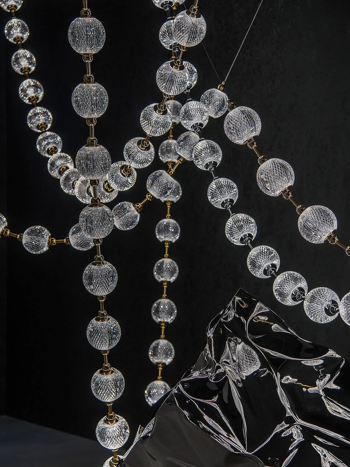 Esiena Strand Necklace Chandelier