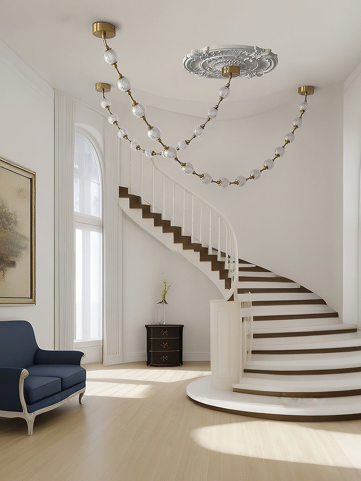 Esiena Strand Necklace Chandelier