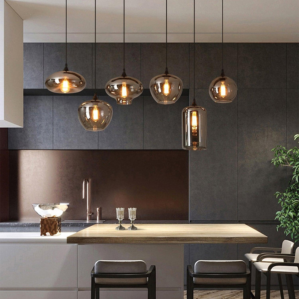 Iakai Bottle Pendant Light
