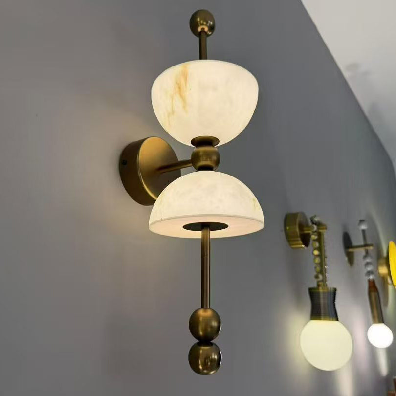 Nazo Alabaster Indoor Wall Light