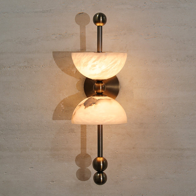 Nazo Alabaster Indoor Wall Light