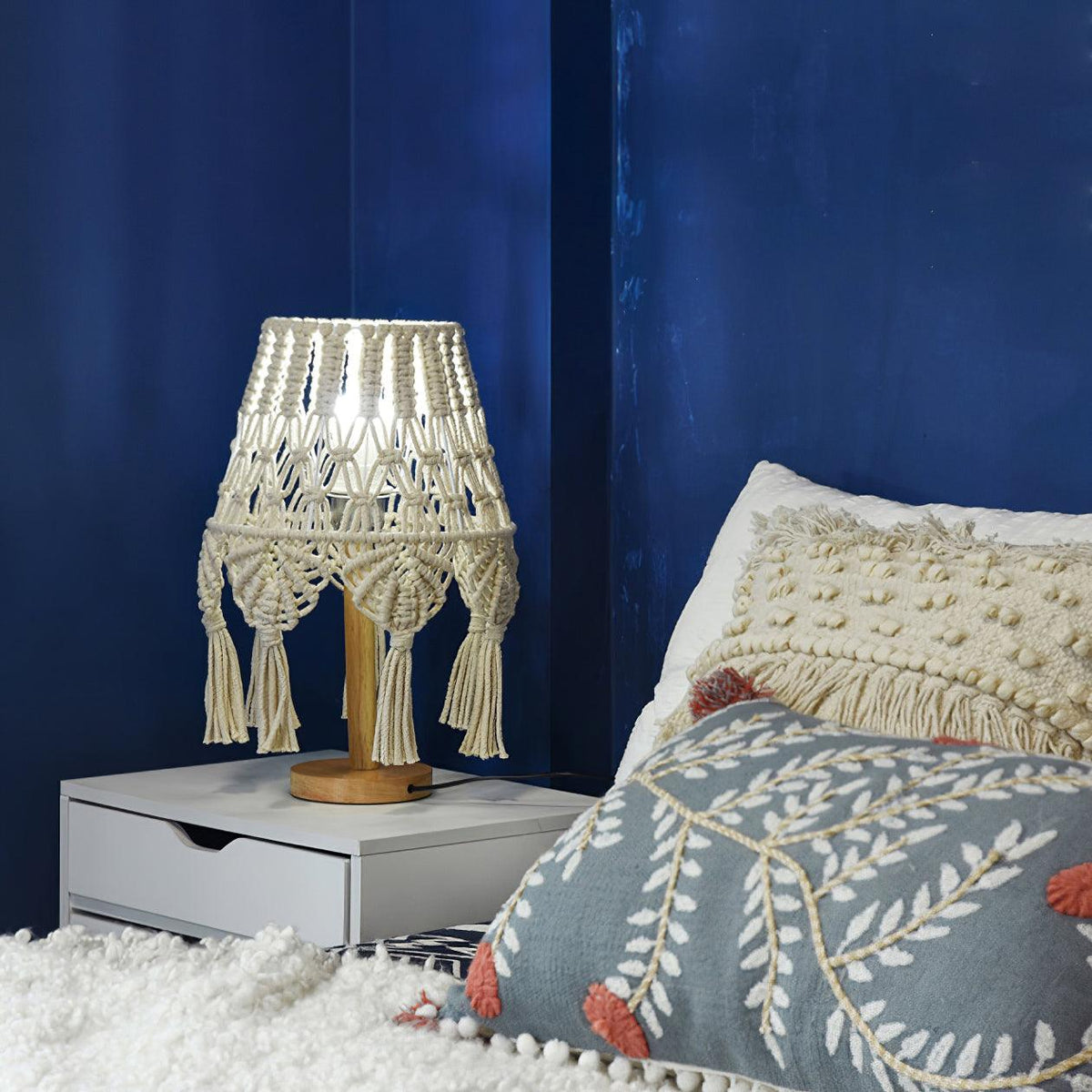 Tassara Wood Table Lamp