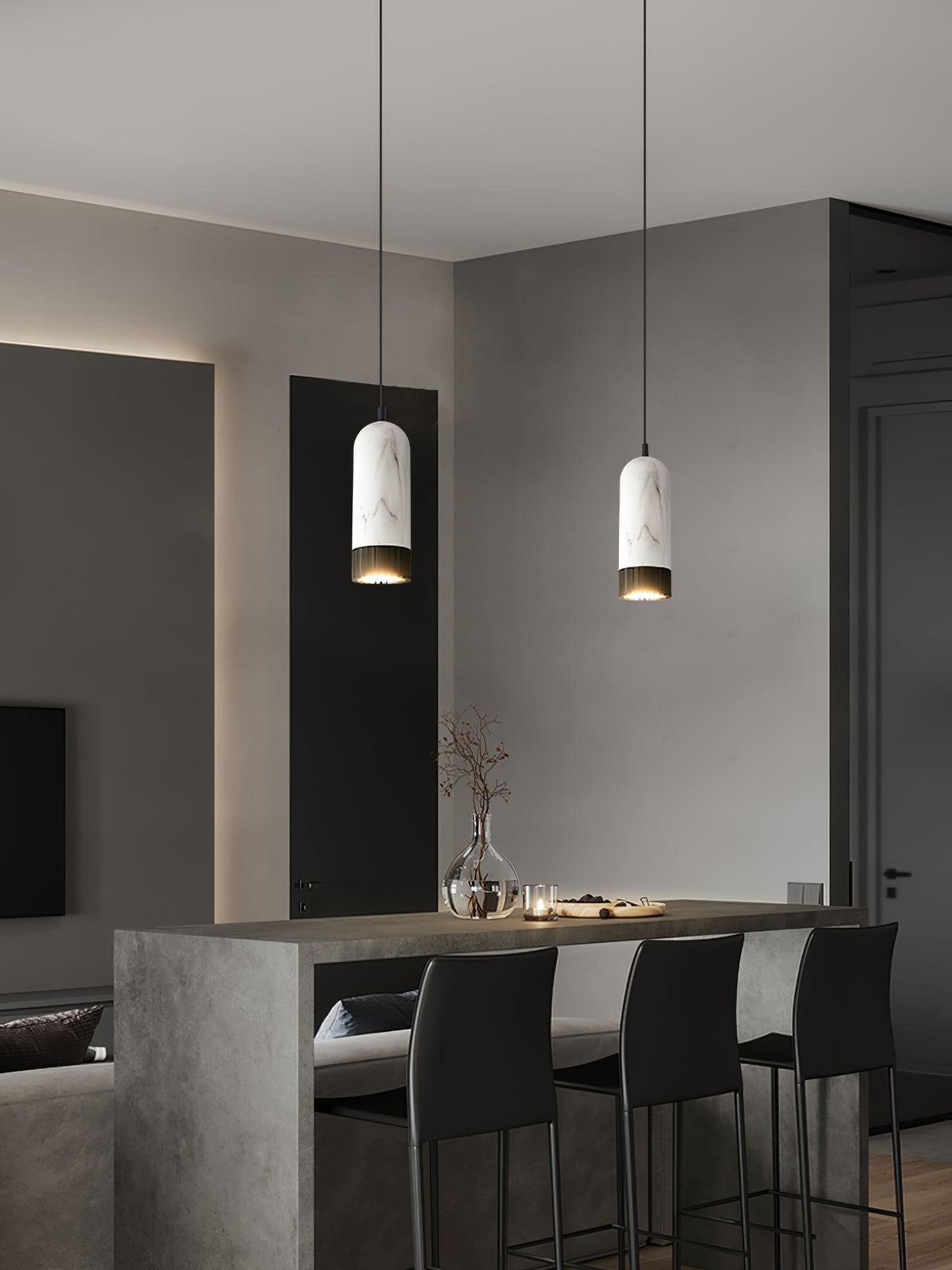 Petisena Modern Marble Pendnat Light