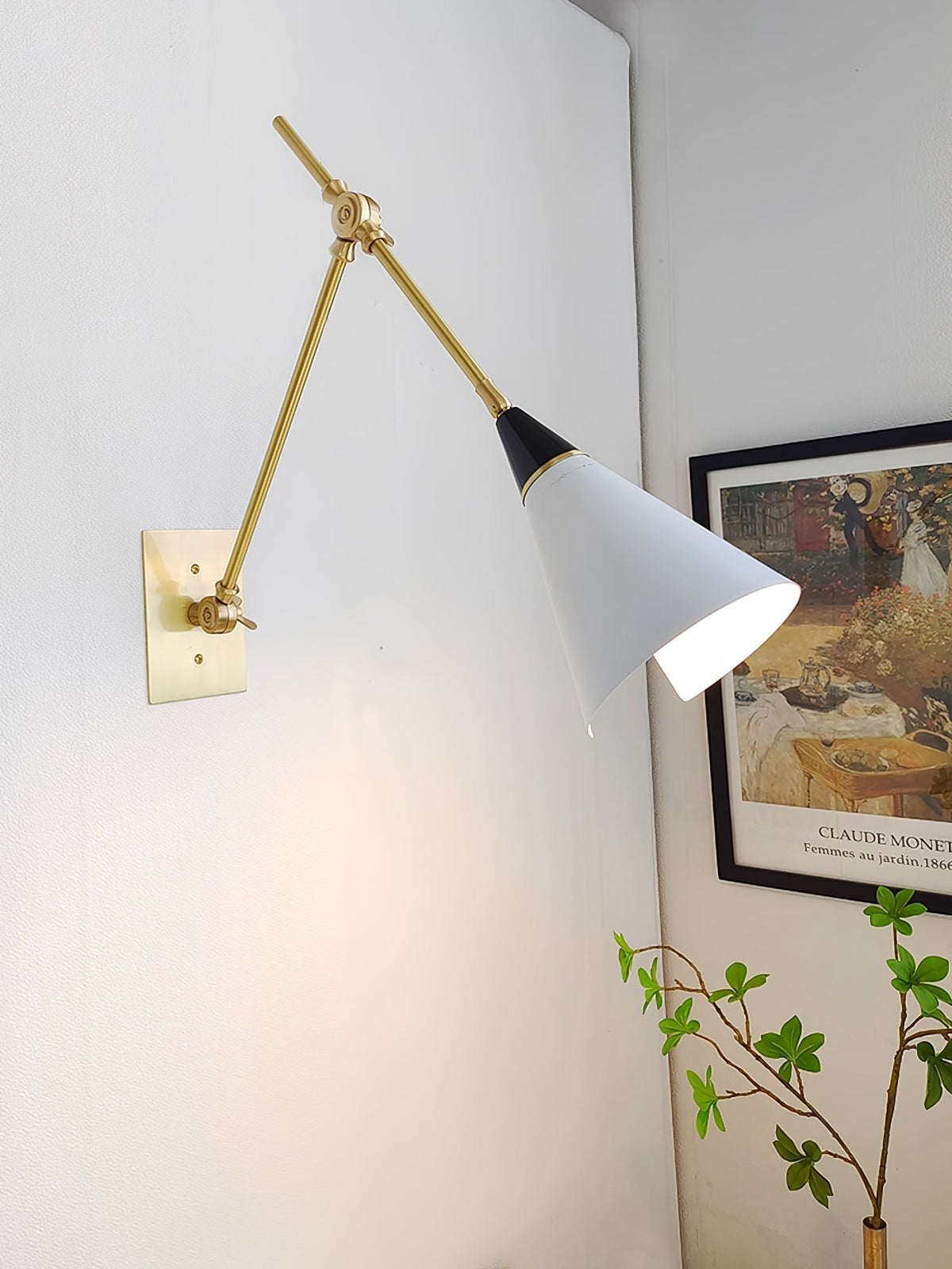Isro Vintage Industrial Glass Wall Lamp