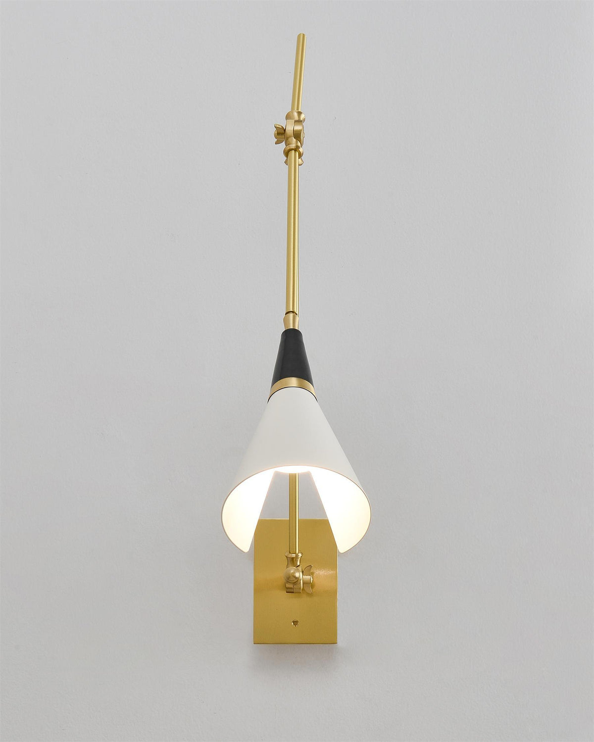 Isro Vintage Industrial Glass Wall Lamp