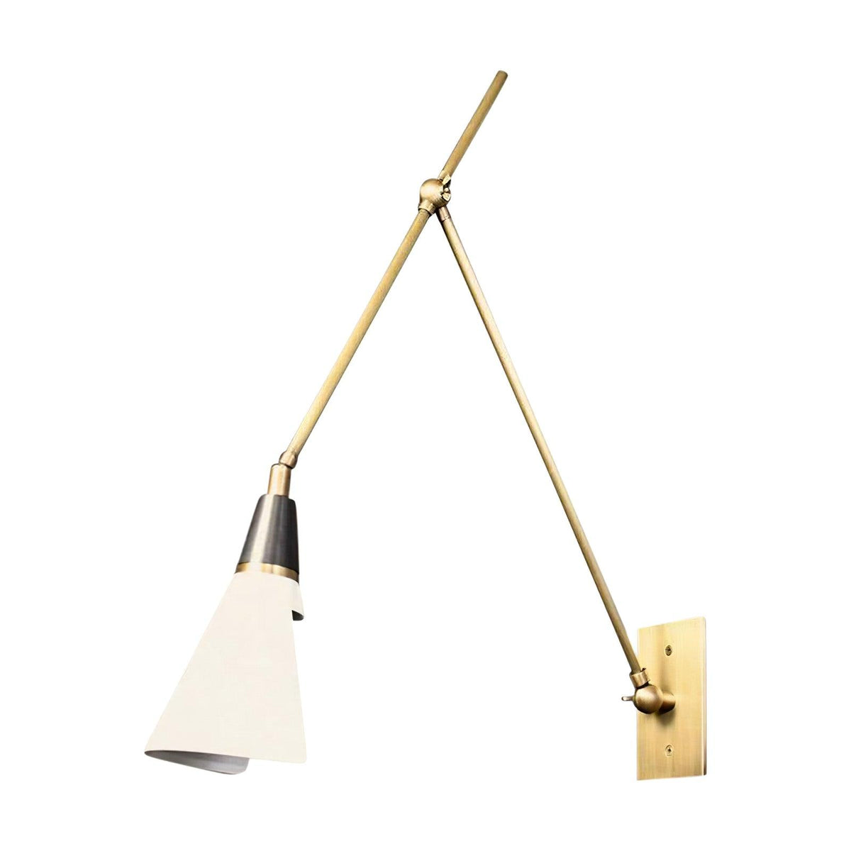 Isro Vintage Industrial Glass Wall Lamp