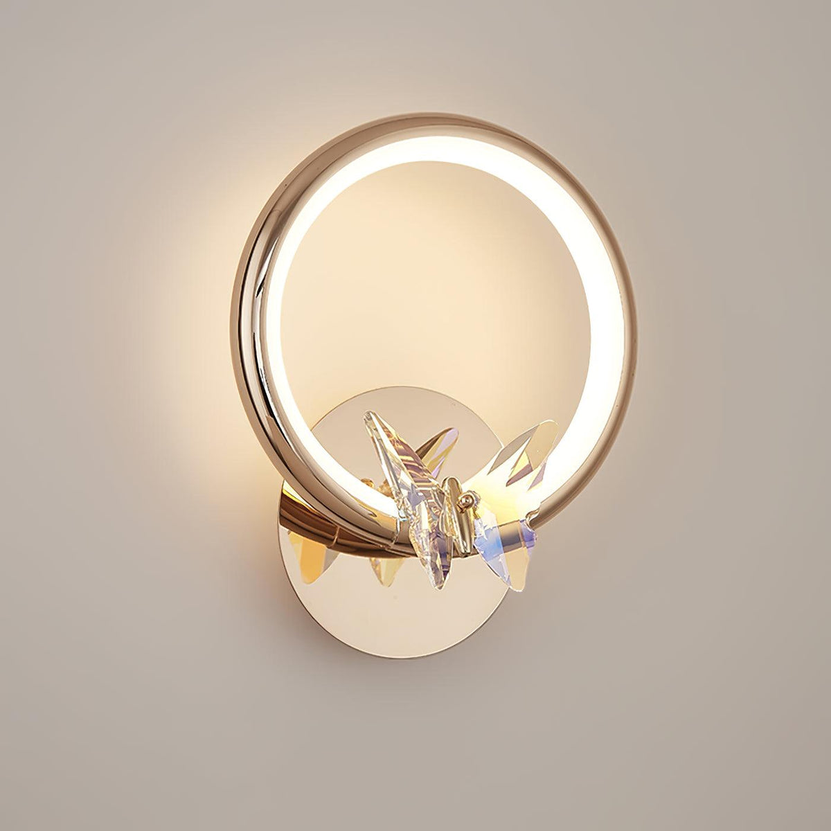 Ersoren Magic Butterfly Crystal Wall Light