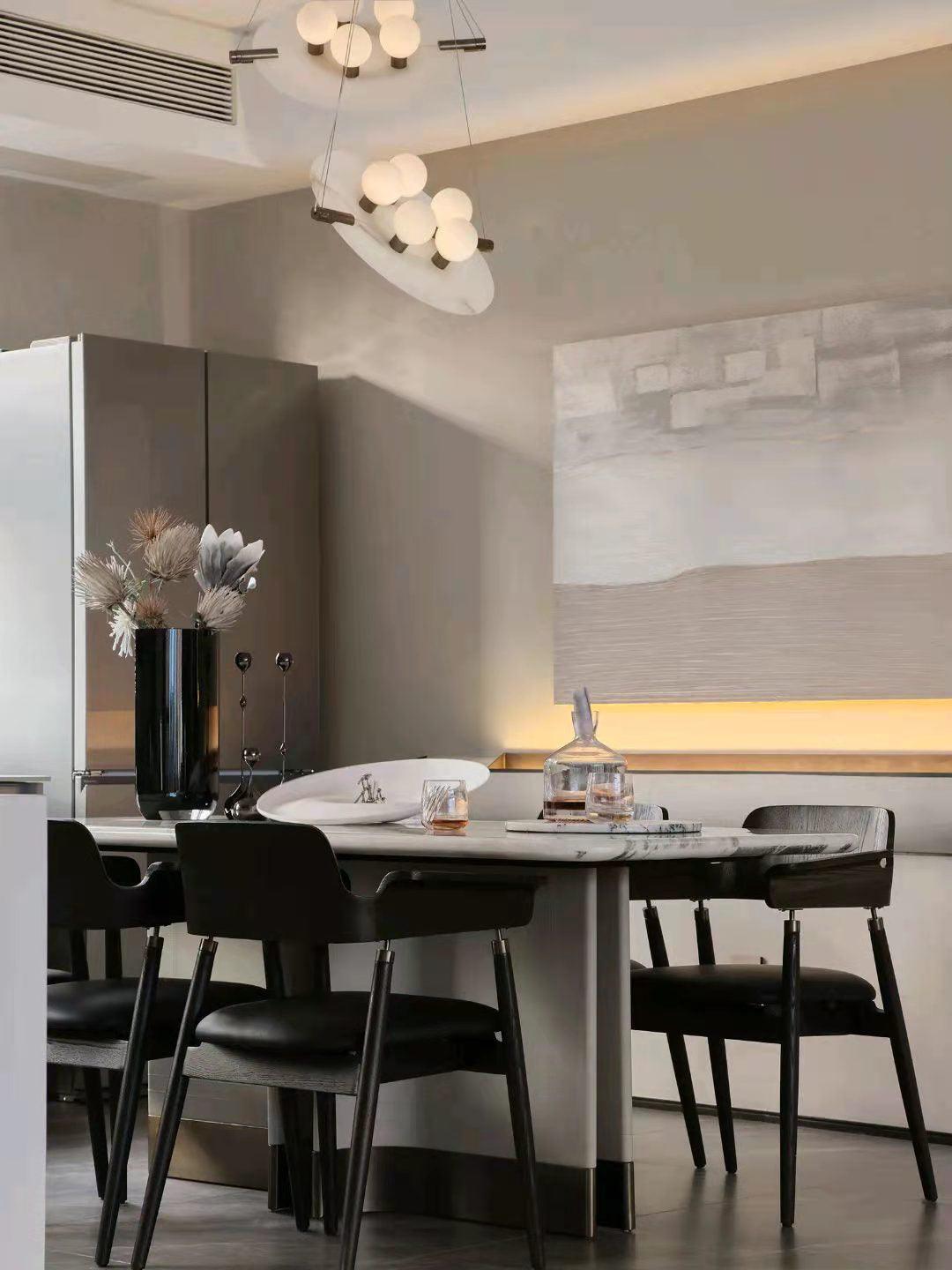 Imirila Disc Shaped Glass Pendant Light