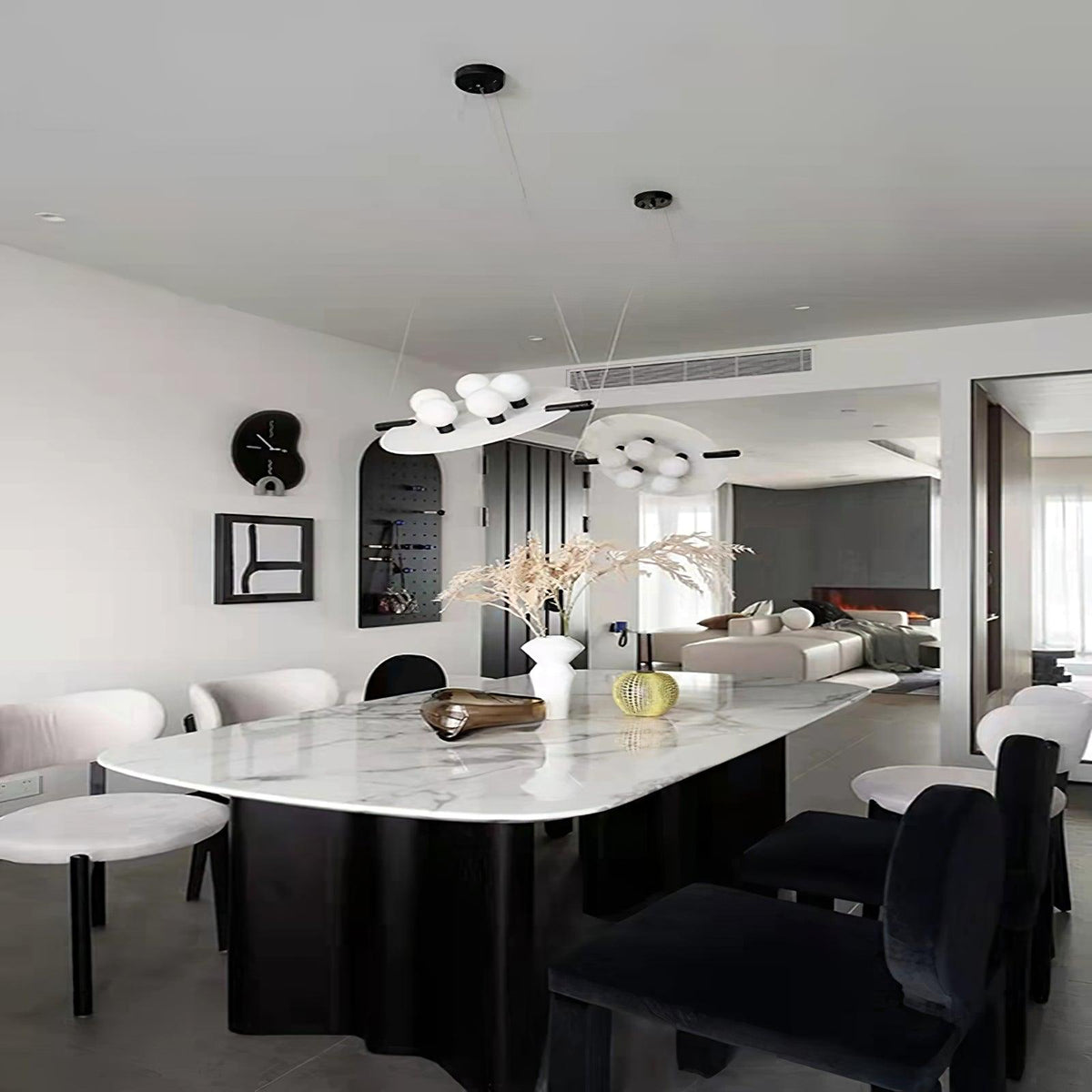 Imirila Disc Shaped Glass Pendant Light