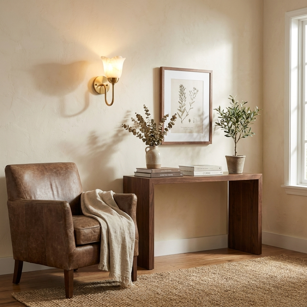 Bexford Alabaster Wall Sconce