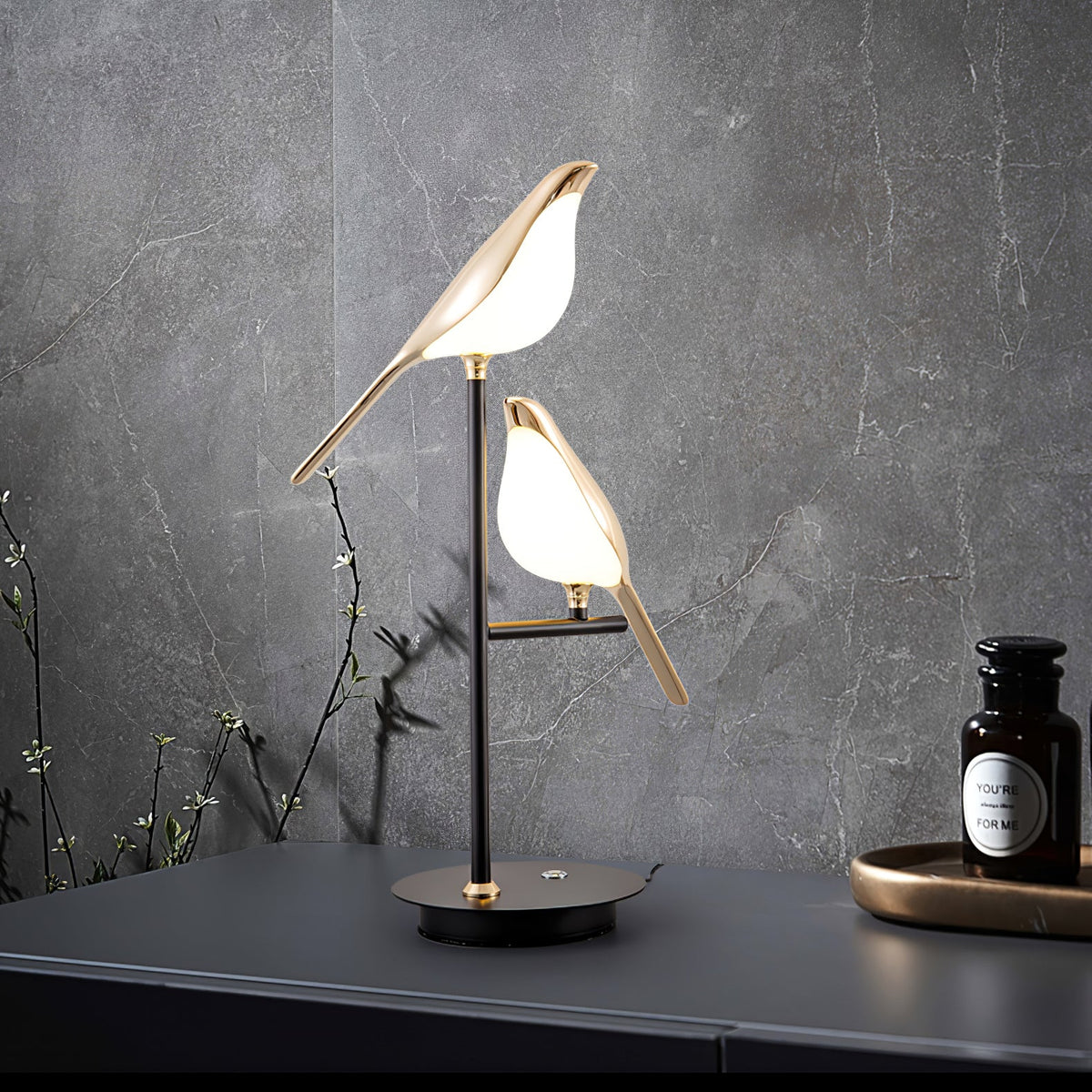 Velare Acrylic Whimsical Table Lamp