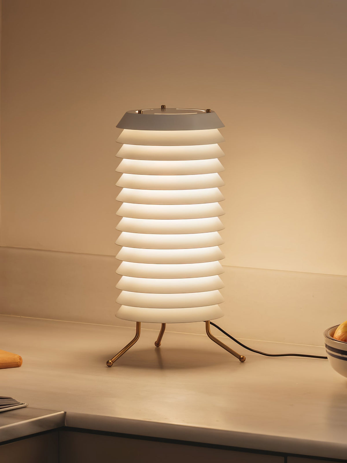 Orelelette Lattice Scandinavian Table Lamp