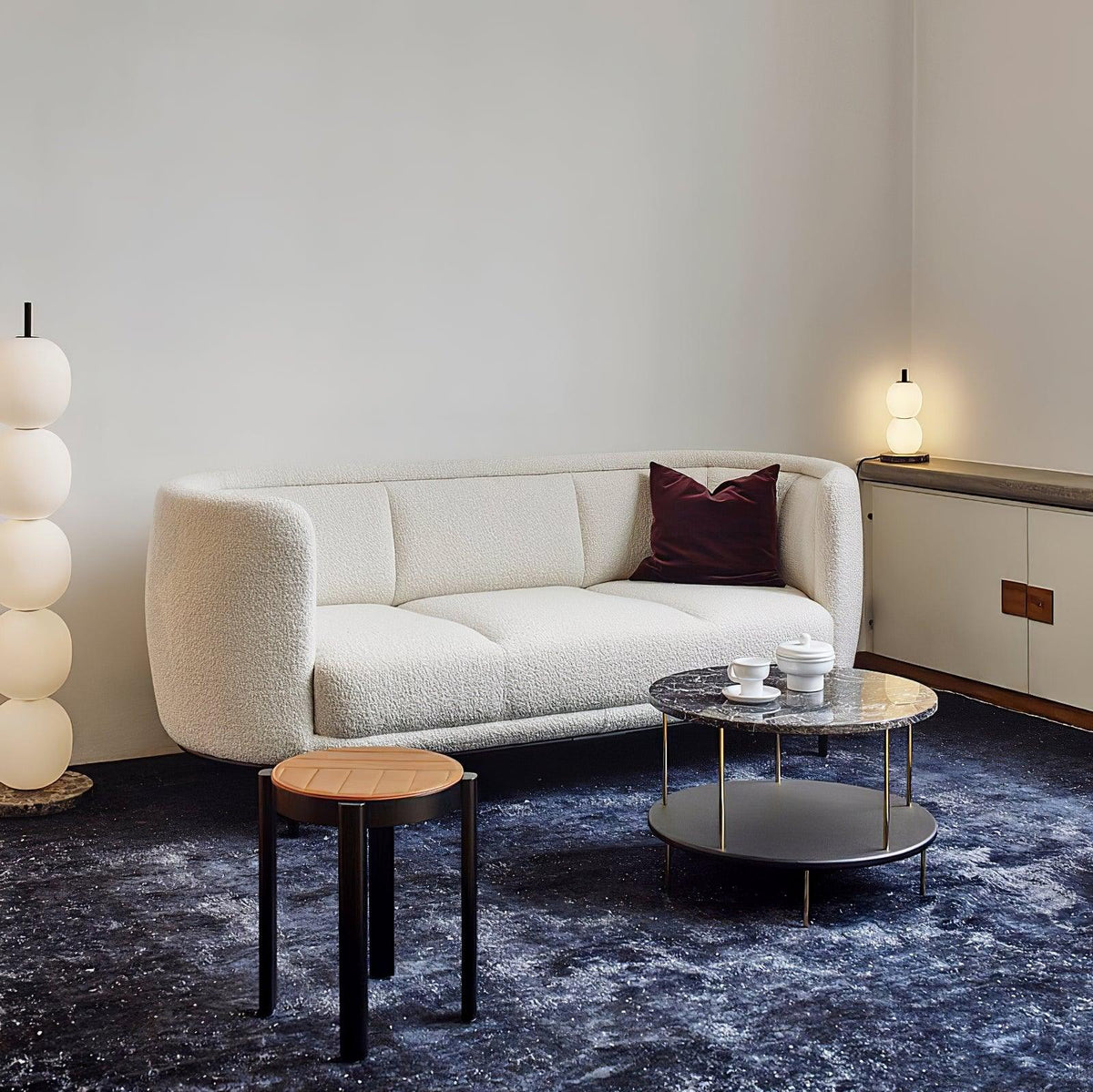 Olive Modern Marble Table Lamp
