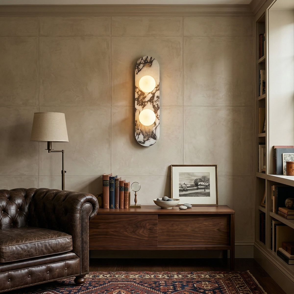 Enima Marble Indoor Wall Light