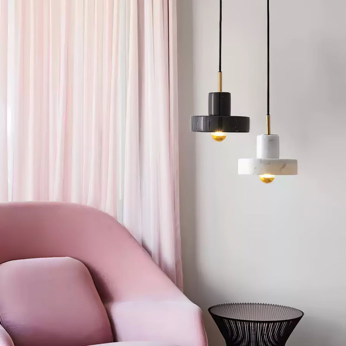 Cunorora Premium Nordic Art Aura Marble Pendant Lamp