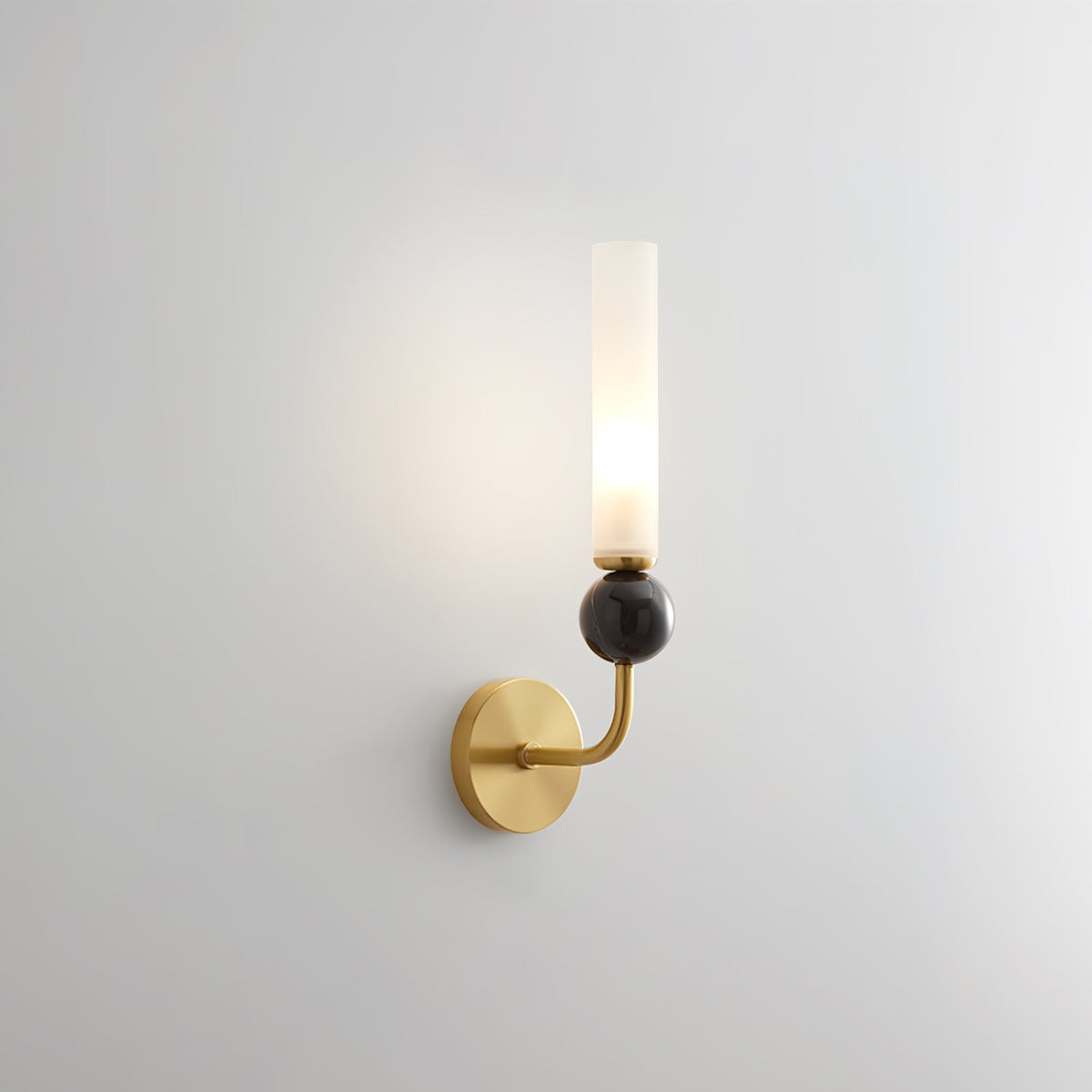 Dulane Modern Minimalist Vertical Marble Wall Lamp