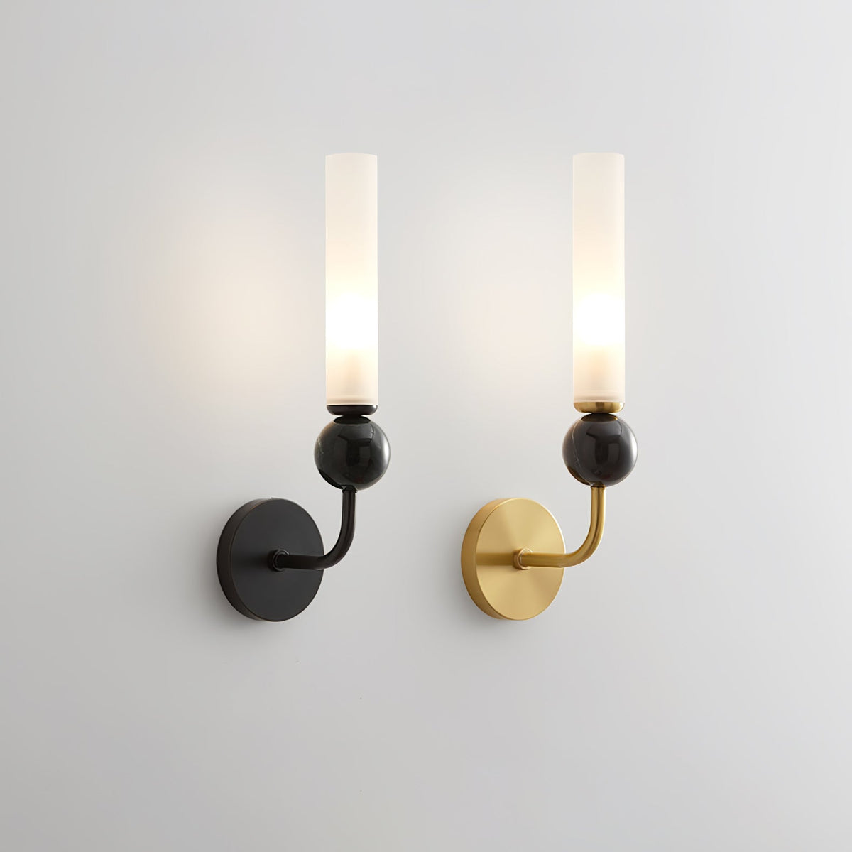 Dulane Modern Minimalist Vertical Marble Wall Lamp