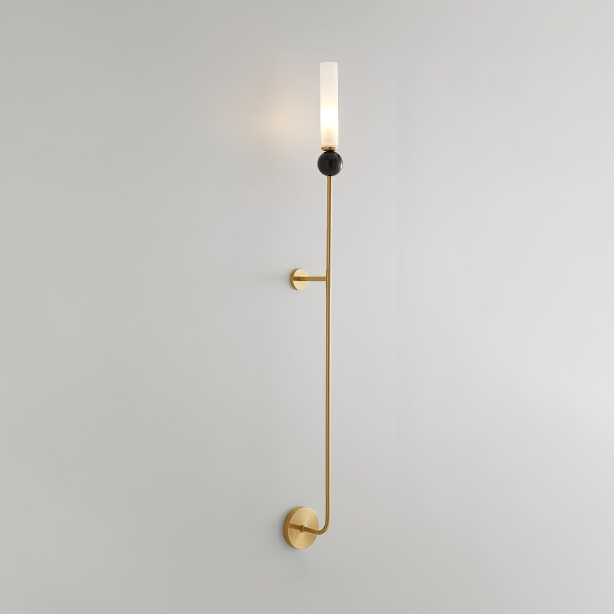 Dulane Modern Minimalist Vertical Marble Wall Lamp