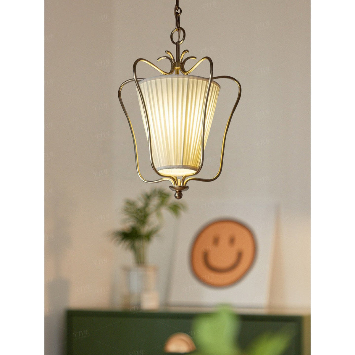 Queensbury Glass Lantern Pendant Light