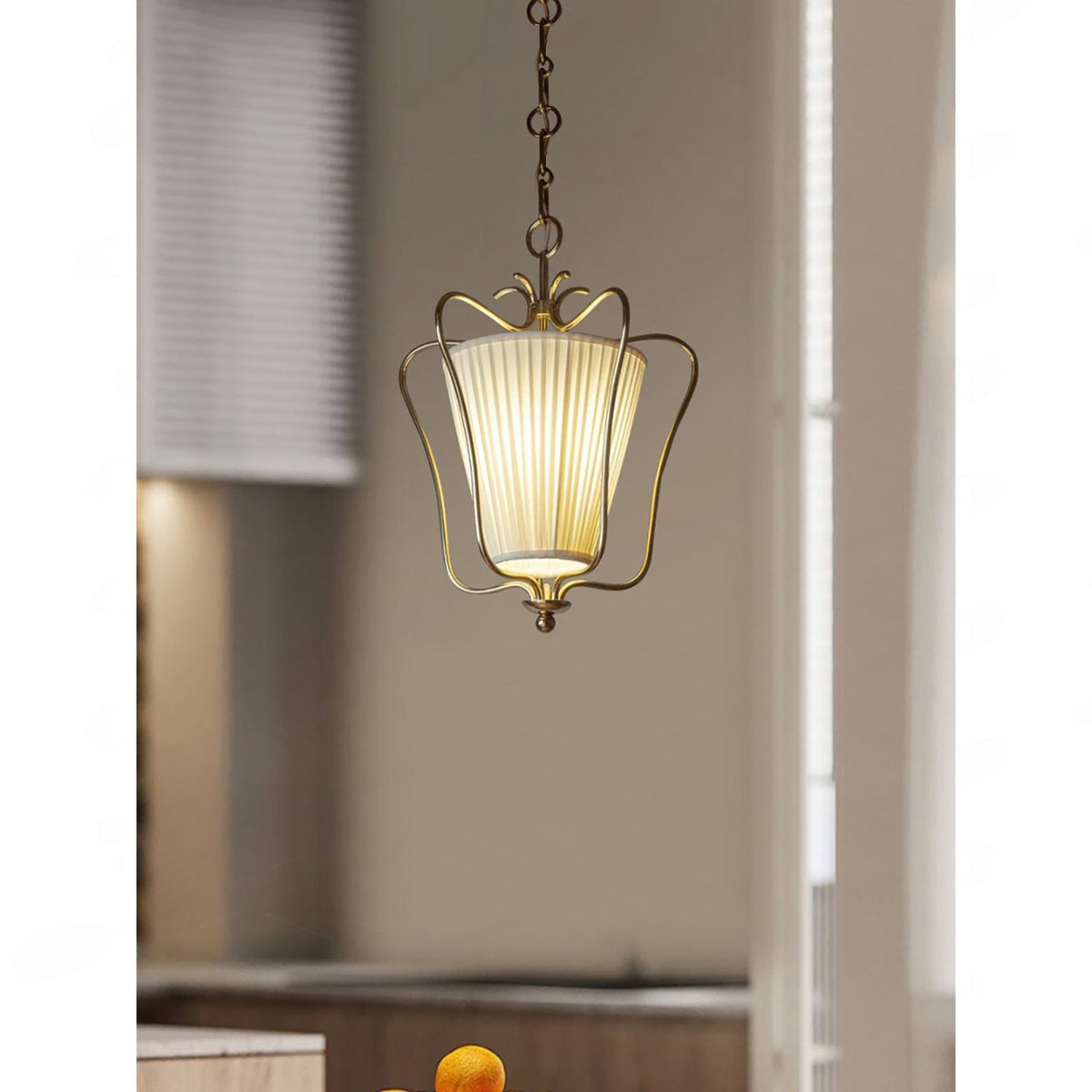 Queensbury Glass Lantern Pendant Light