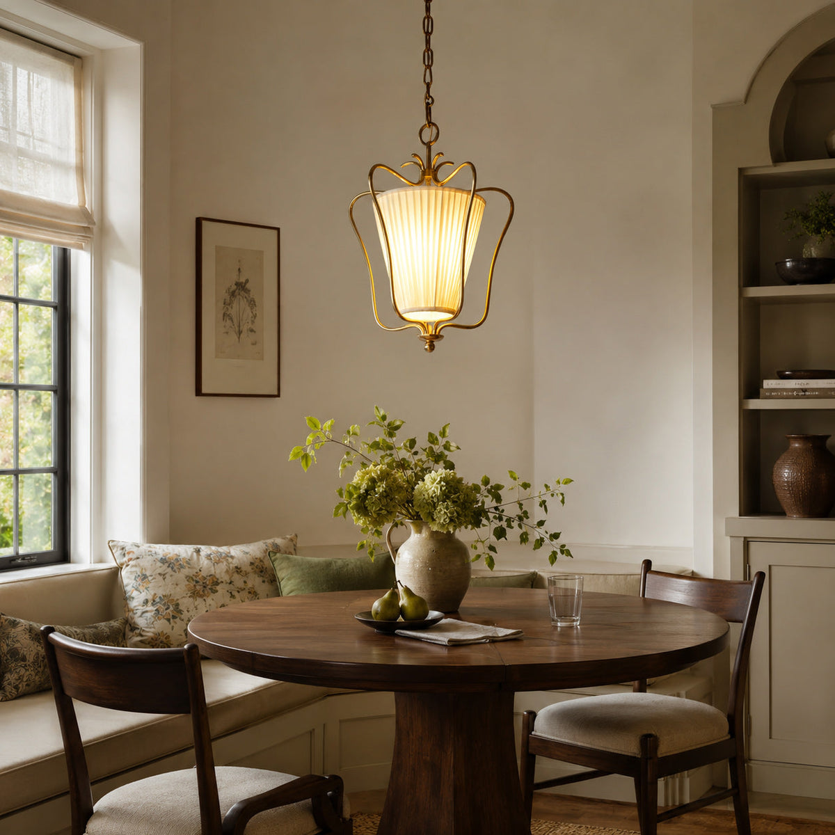 Queensbury Glass Lantern Pendant Light