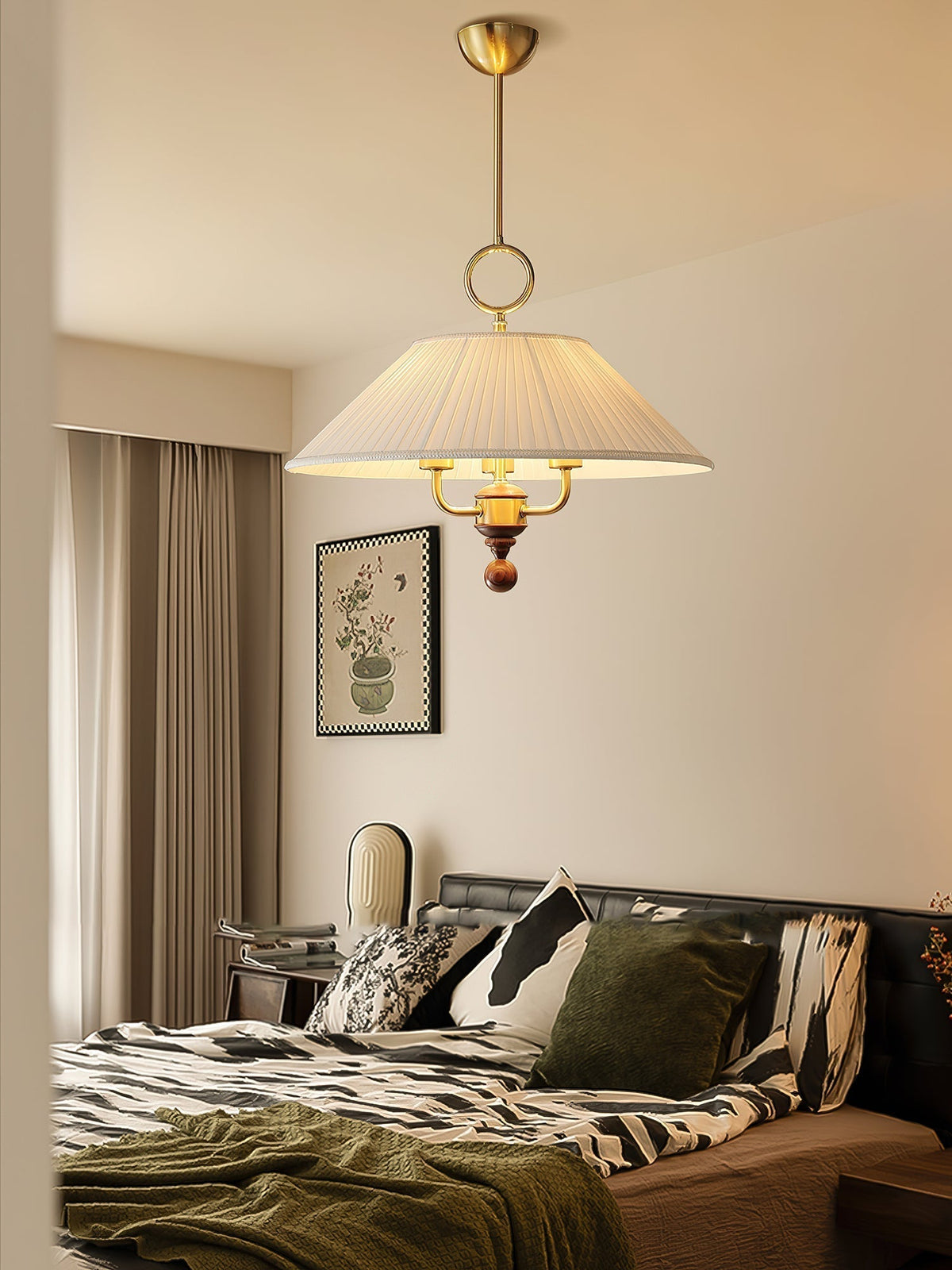 Xylren Pleated Pendant Light
