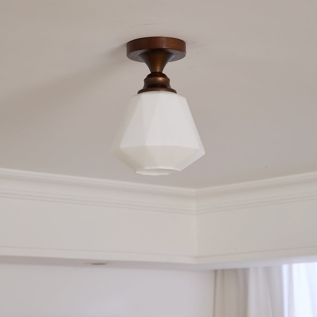 Alveneth Premium Nordic Art Glass Ceiling Lamp
