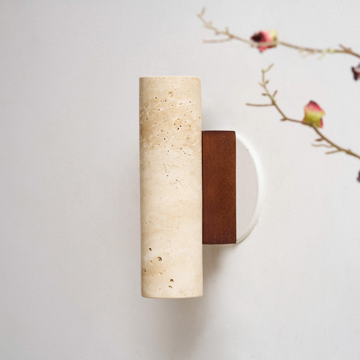 Norenina Travertine Wall Lamp