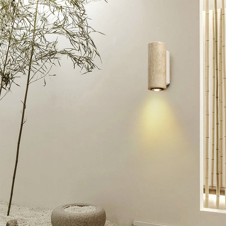 Norenina Travertine Wall Lamp