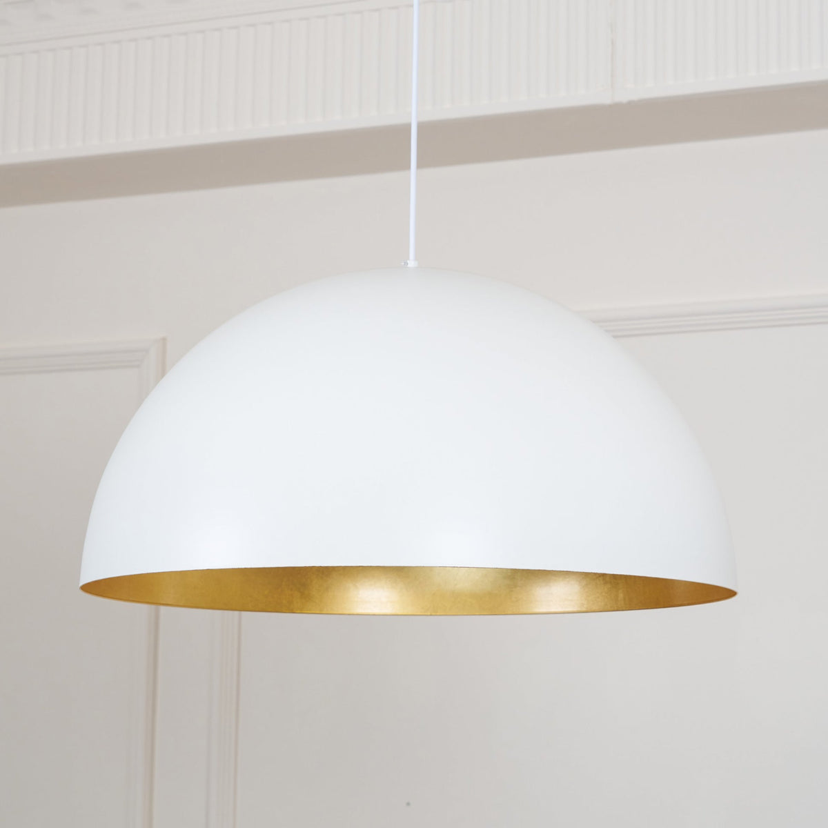 Renorira Pendant Lamp Dome Bowl for Dining Room
