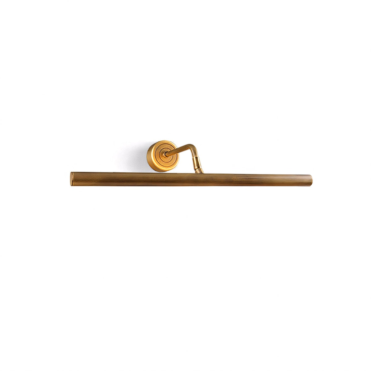 Kingswell Antique Brass Linear Wall Lamp