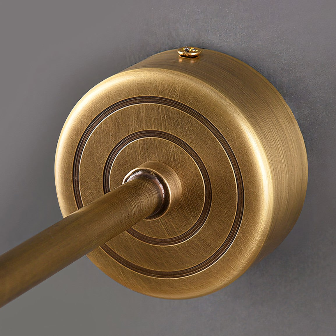 Kingswell Antique Brass Linear Wall Lamp