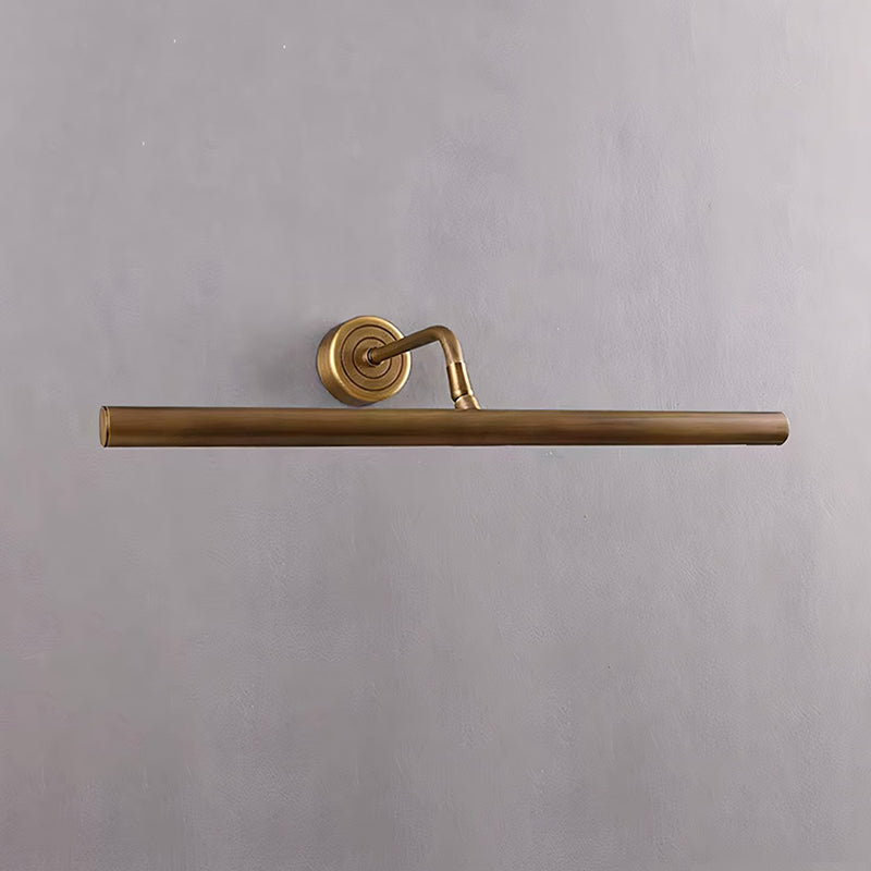 Kingswell Antique Brass Linear Wall Lamp
