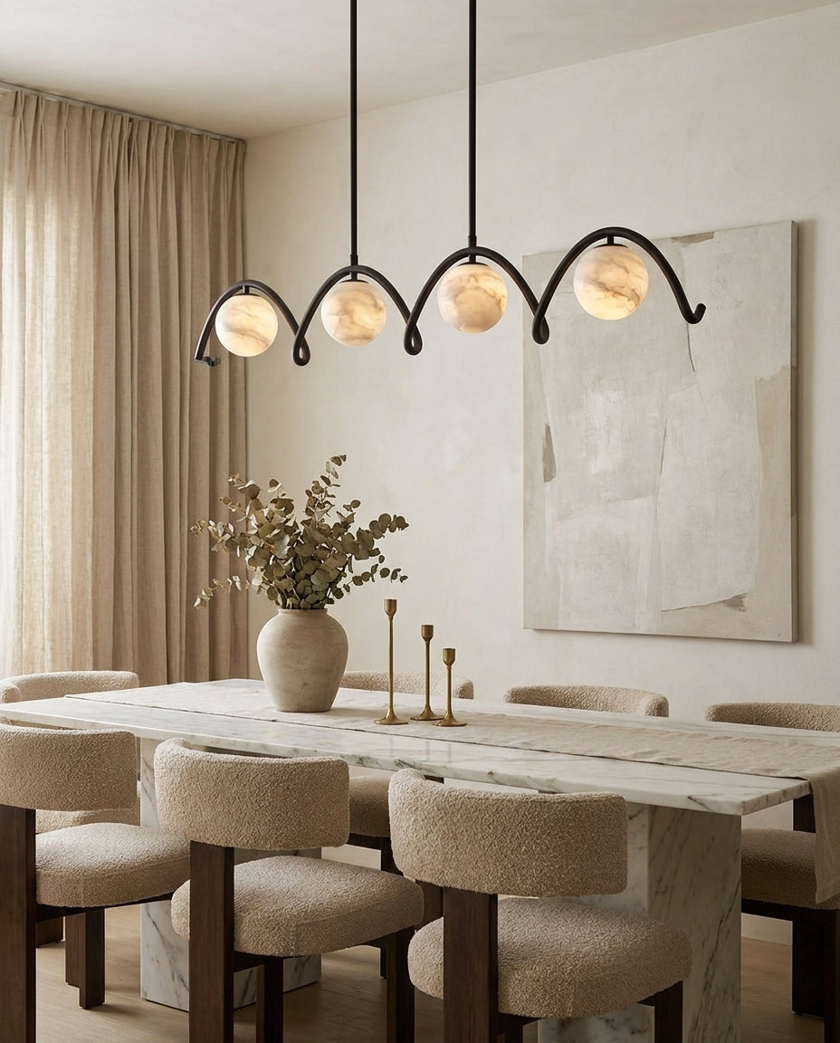 Everford Alabaster Chandelier