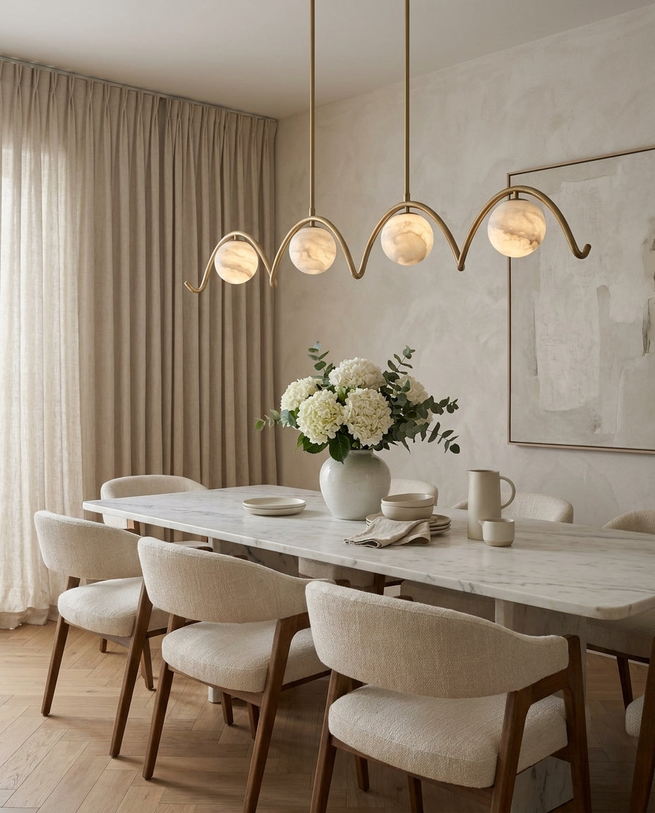 Everford Alabaster Chandelier
