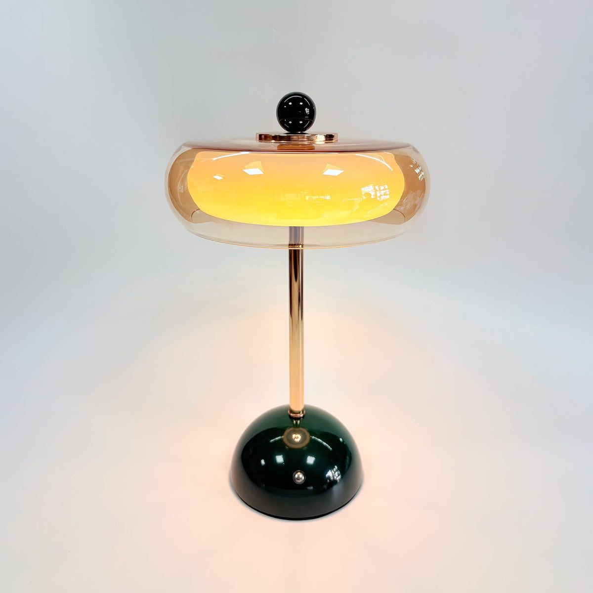 Avenlow Layered Glass Cordless Table Lamp