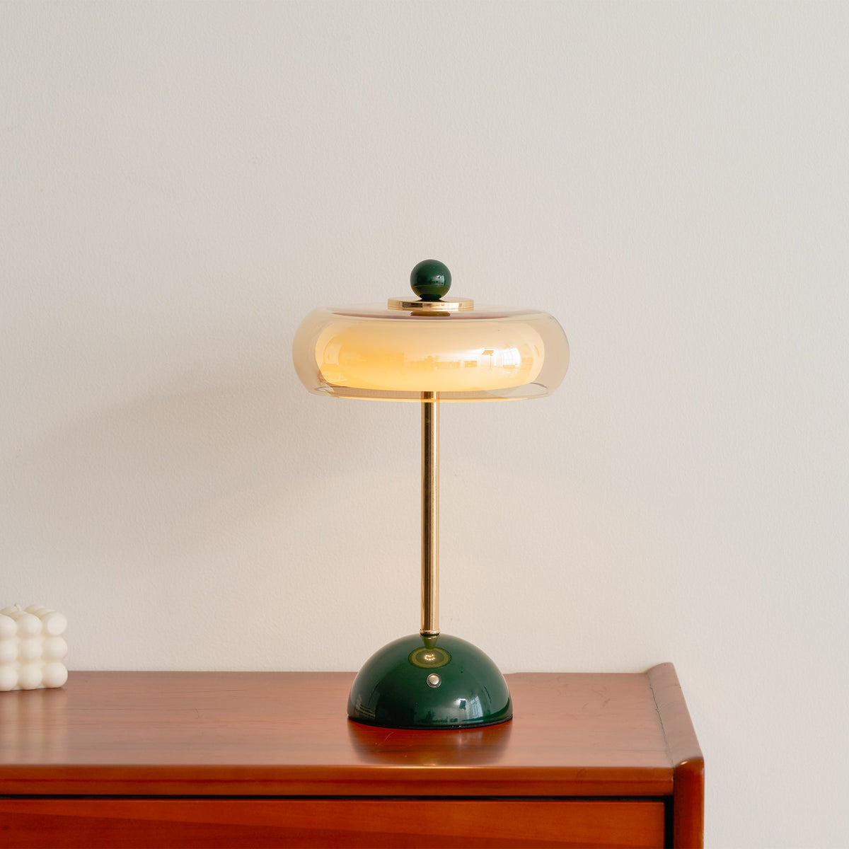 Avenlow Layered Glass Cordless Table Lamp